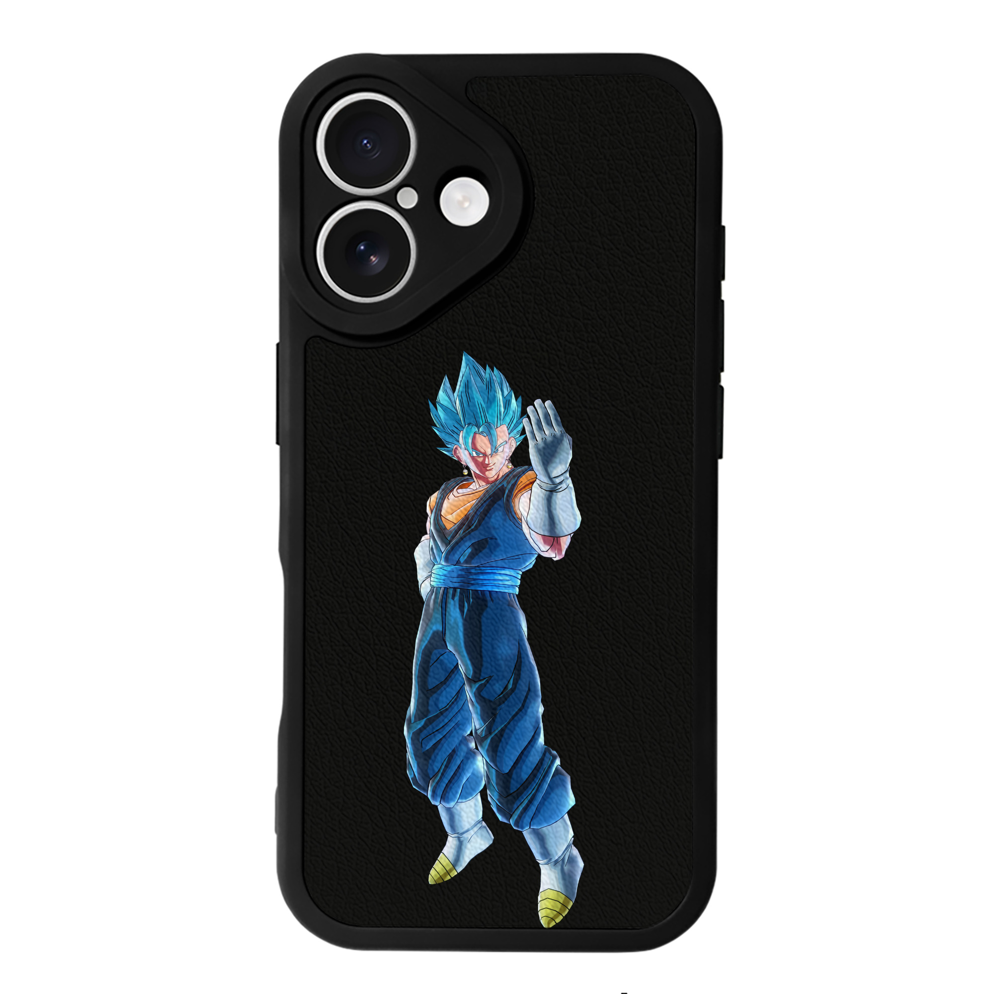 （画像用） ドラゴンボール ベジット DRAGON BALL Vegetto 【iPhone 16シリーズ対応】シリコンスマホケース（レザー調） 材質：シリコン
